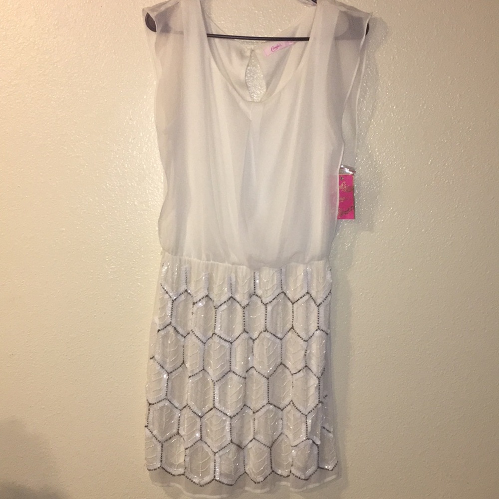 White dress